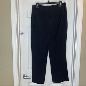 The Collection by Debenhams Black Pants Size 14S Flat Front Straight Leg